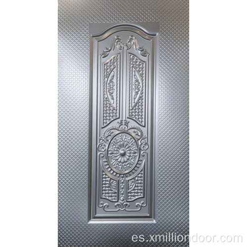 Panel de puerta de acero de diseño elegante